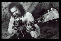 Publicity Photos, great shot of Tinsley Ellis, blues musician